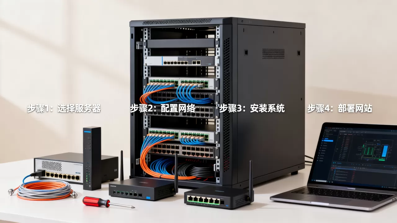 服务器怎么架设网站，有哪些关键步骤和注意事项？