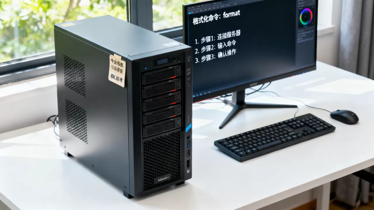 服务器格式化命令是什么，常见操作步骤有哪些？