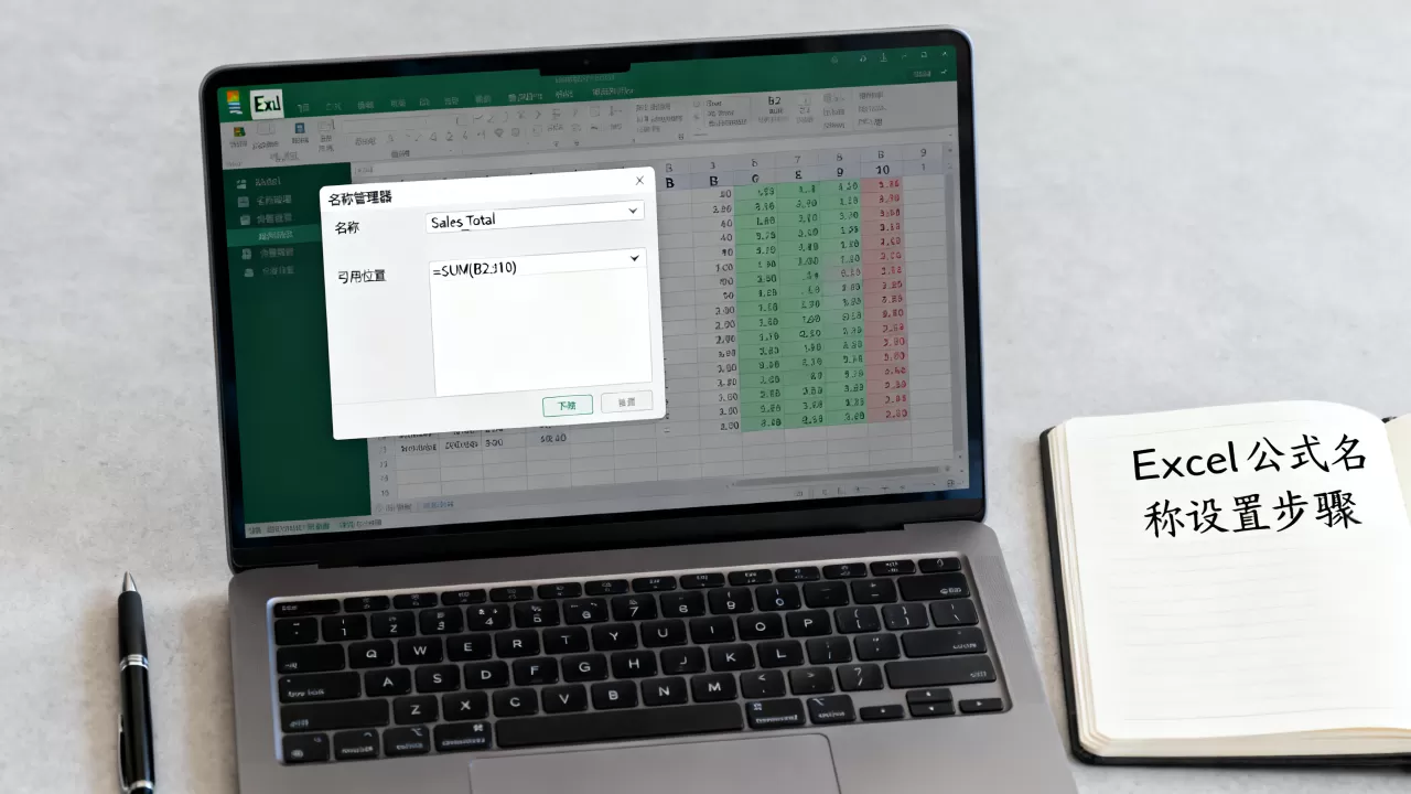 Excel公式名称怎么设置才能正确，怎么用？