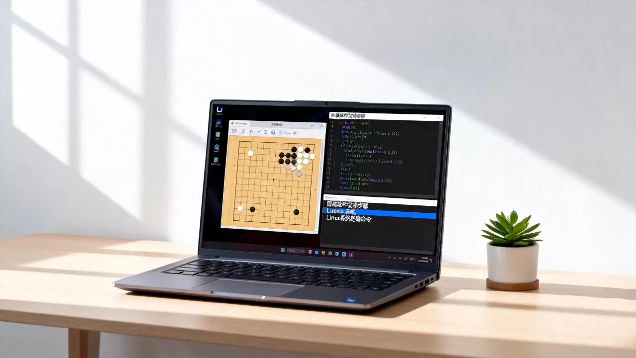 在Linux系统上怎么下围棋，怎么安装软件？