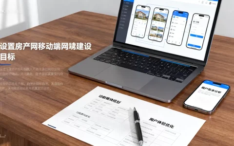 如何设定房产网手机版网站建设目标？，有哪些？