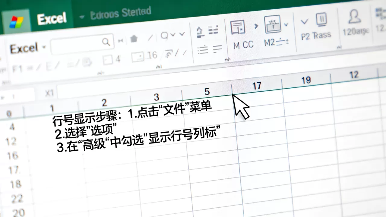 Excel行号怎么显示出来?,行号不显示怎么办? Excel行号怎么显示出来?,行号不显示怎么办?