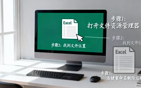 Excel表格如何去掉文件后缀名？，怎么操作