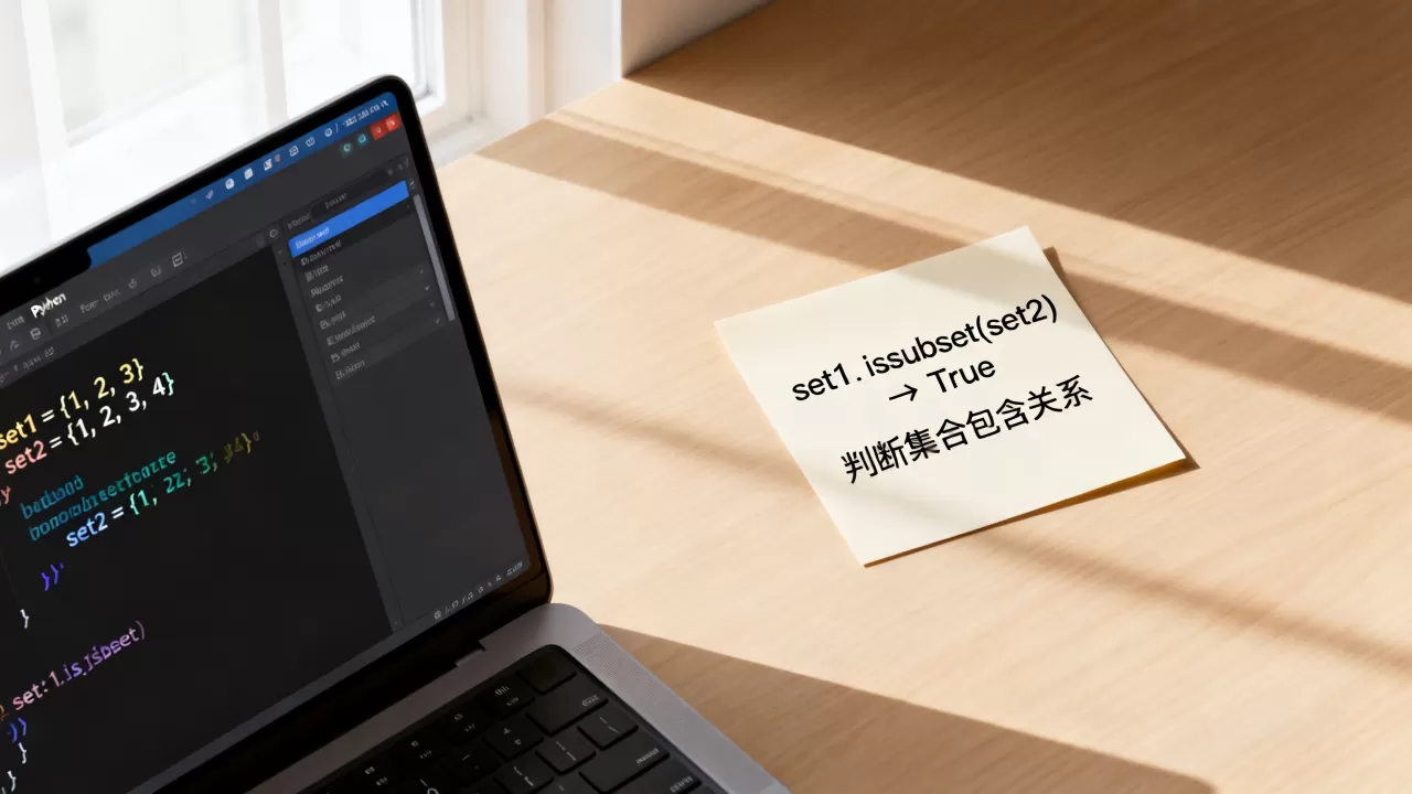 python issubset是什么？，怎么用？
