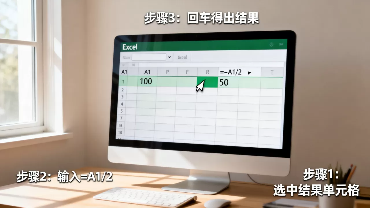 Excel中除以2用哪个函数,怎么操作? Excel中除以2用哪个函数,怎么操作?
