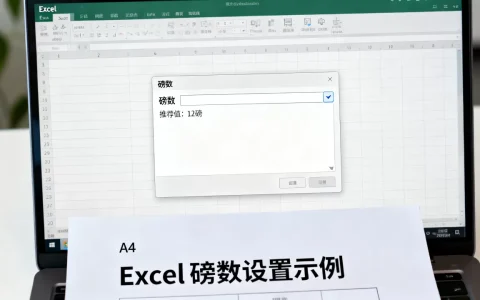 excel磅数怎么设置最好，是多少磅呢？