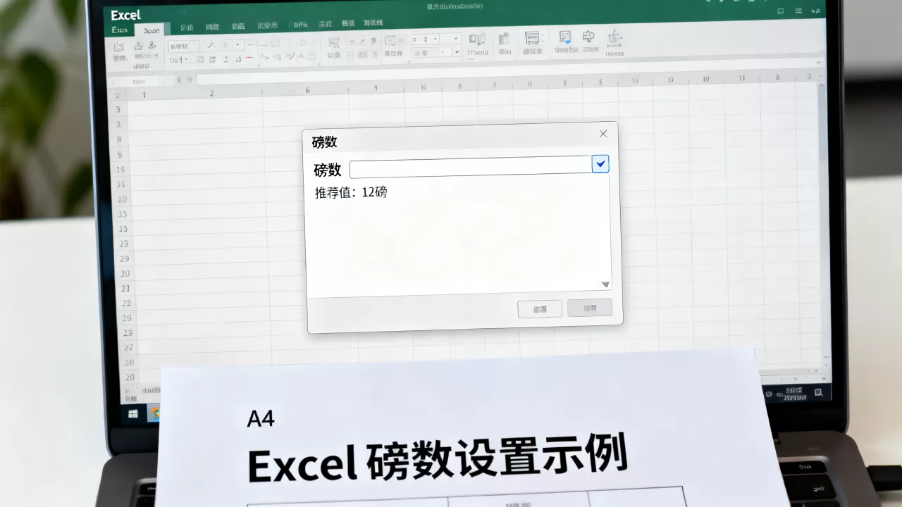 excel磅数怎么设置最好,是多少磅呢? excel磅数怎么设置最好,是多少磅呢?