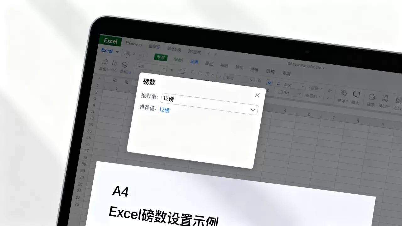 excel磅数怎么设置最好,是多少磅呢? excel磅数怎么设置最好,是多少磅呢?