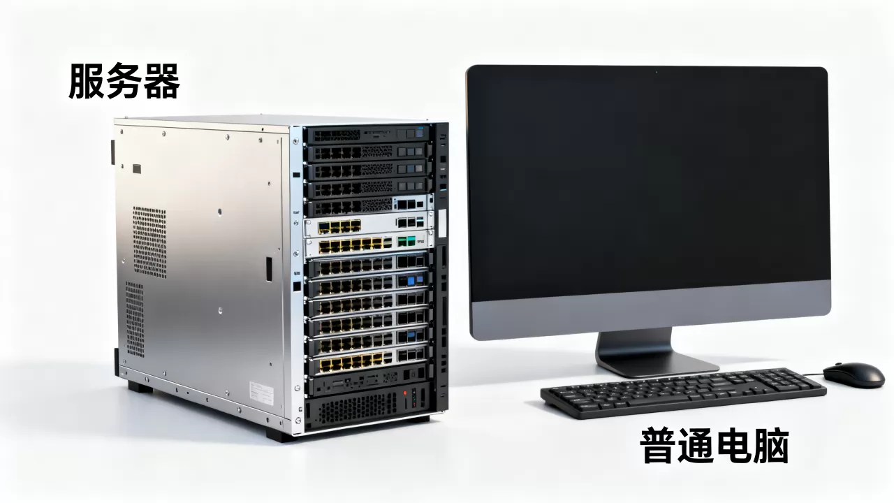 服务器到底是不是主机，和普通电脑有什么区别