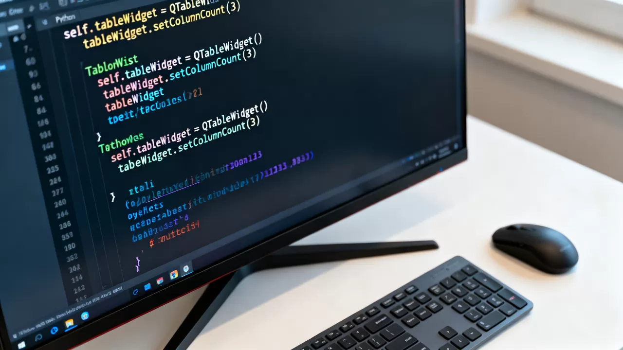 Python TableWidget怎么用?,如何实现? Python TableWidget怎么用?,如何实现?
