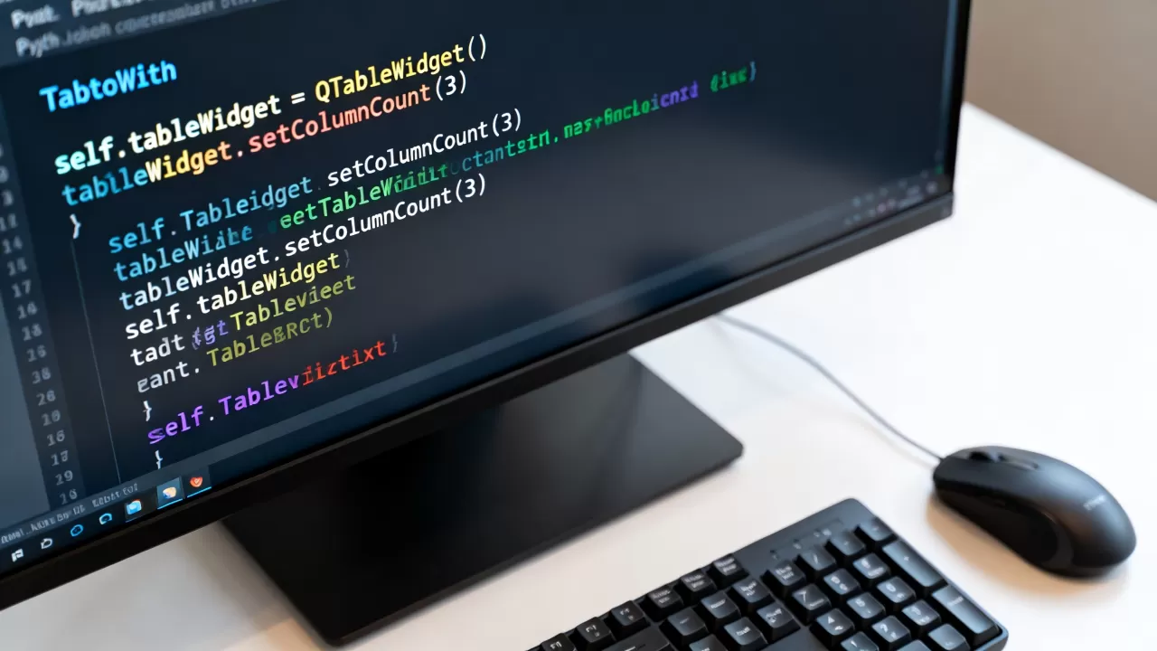 Python TableWidget怎么用?,如何实现? Python TableWidget怎么用?,如何实现?