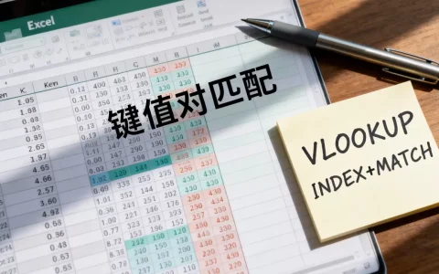 Excel键值对如何匹配？，有哪些方法？