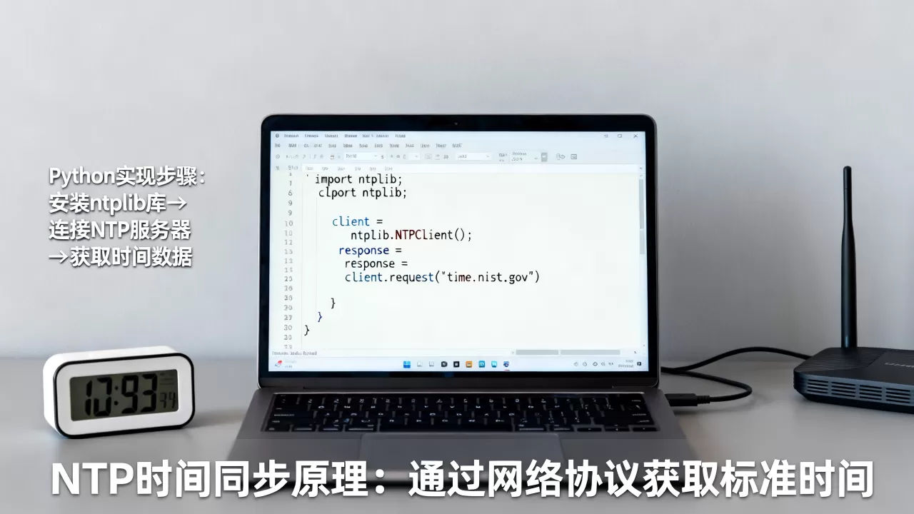 Python中如何实现NTP时间同步，为什么？