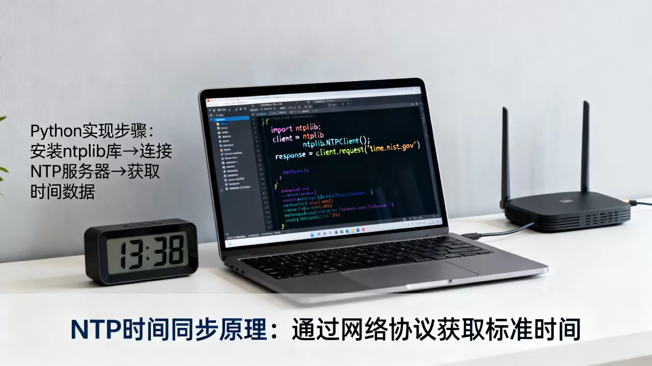 Python中如何实现NTP时间同步，为什么？