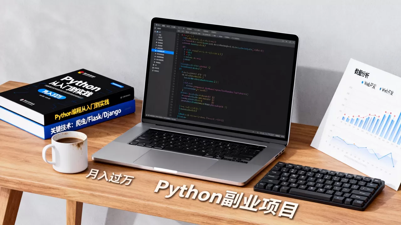 python创造什么副业项目可以月入过万?,需要什么技术? python创造什么副业项目可以月入过万?,需要什么技术?