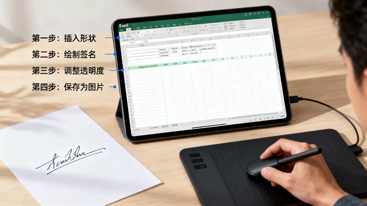 Excel电子签名怎么制作?,详细步骤有哪些? Excel电子签名怎么制作?,详细步骤有哪些?