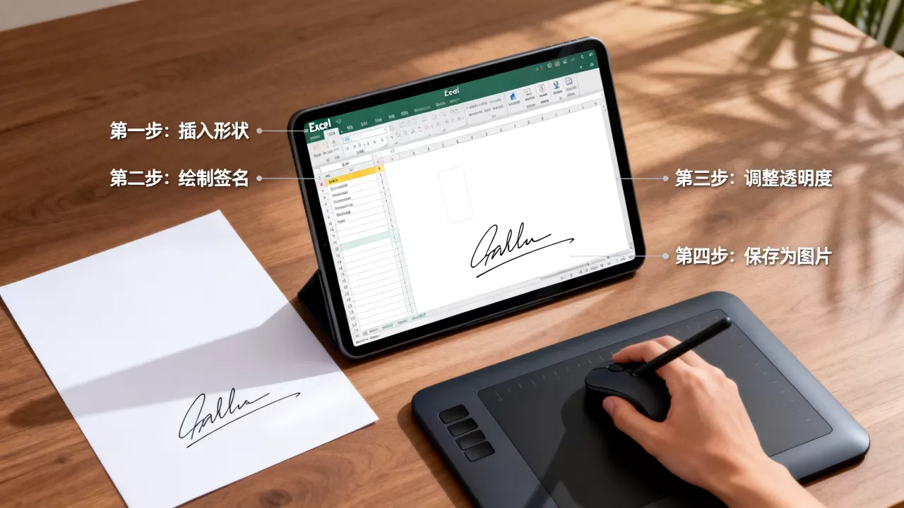 Excel电子签名怎么制作?,详细步骤有哪些? Excel电子签名怎么制作?,详细步骤有哪些?