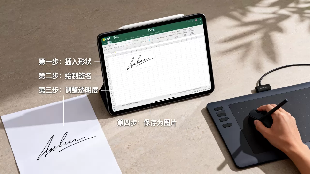 Excel电子签名怎么制作?,详细步骤有哪些? Excel电子签名怎么制作?,详细步骤有哪些?