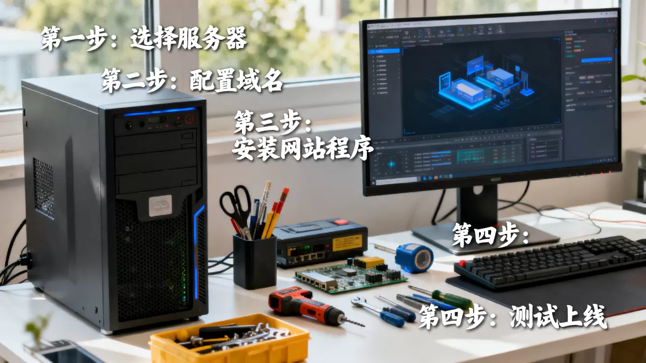 服务器新建网站如何操作,具体步骤有哪些? 服务器新建网站如何操作,具体步骤有哪些?