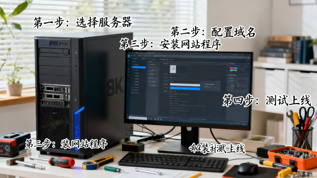 服务器新建网站如何操作,具体步骤有哪些? 服务器新建网站如何操作,具体步骤有哪些?