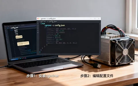 cgminer在linux系统中挖矿参数怎么设置，教程