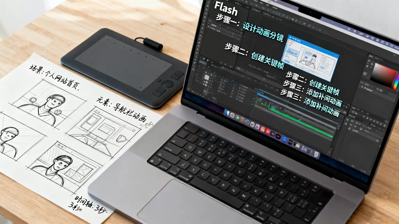 Flash个人网站动画怎么制作，有哪些方法