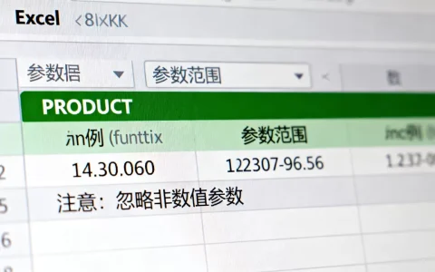 Excel PRODUCT函数怎么用？，有哪些注意事项