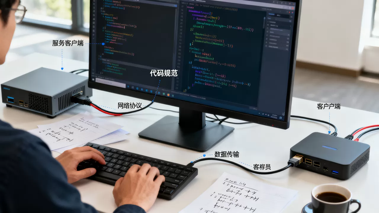 服务器客户端代码怎么编写，有哪些注意事项？