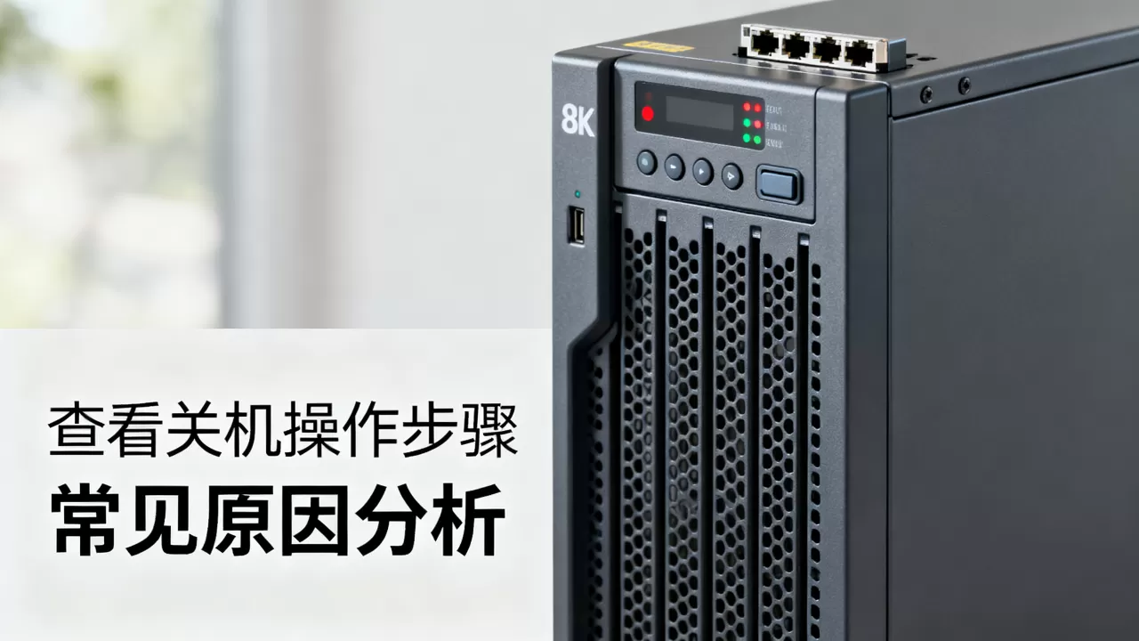 服务器查看关机怎么操作？，常见原因是什么？