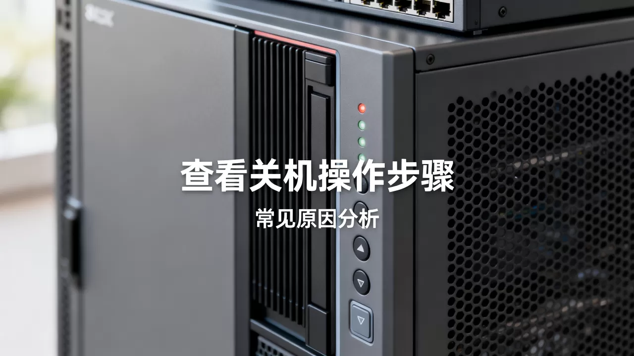 服务器查看关机怎么操作？，常见原因是什么？