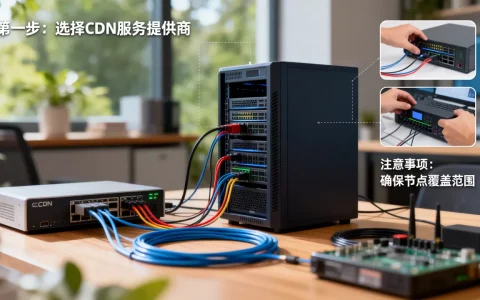 服务器架设CDN的步骤是什么，有哪些注意事项？