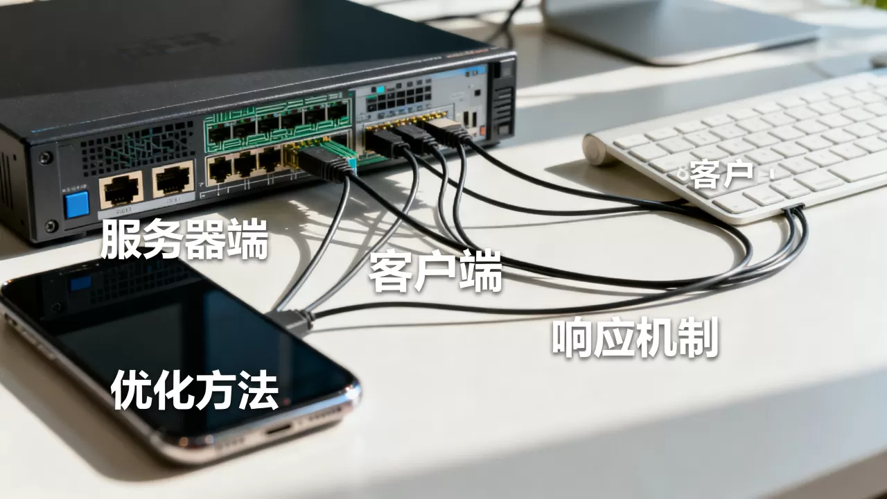 服务器端客户端的响应机制是什么，如何优化？