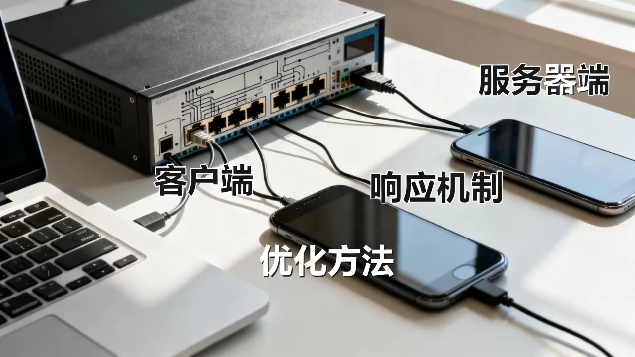 服务器端客户端的响应机制是什么，如何优化？