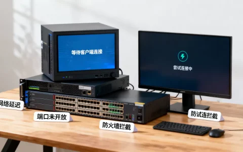 服务器一直等待客户端是什么原因，怎么解决