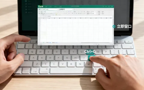 Excel立即窗口怎么打开，快捷键是什么？