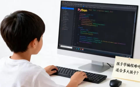 python孩子学编程难吗？，适合多大孩子？