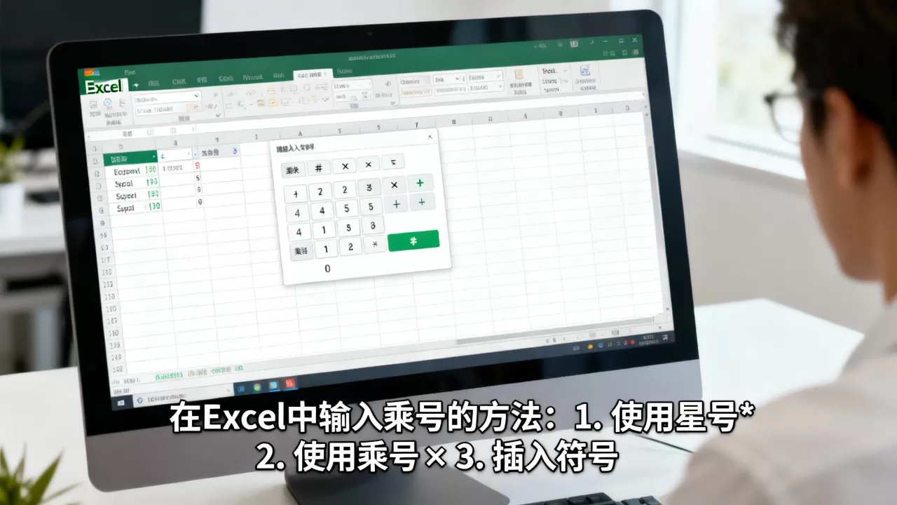 在Excel中如何表示乘,怎么输入乘号 在Excel中如何表示乘,怎么输入乘号