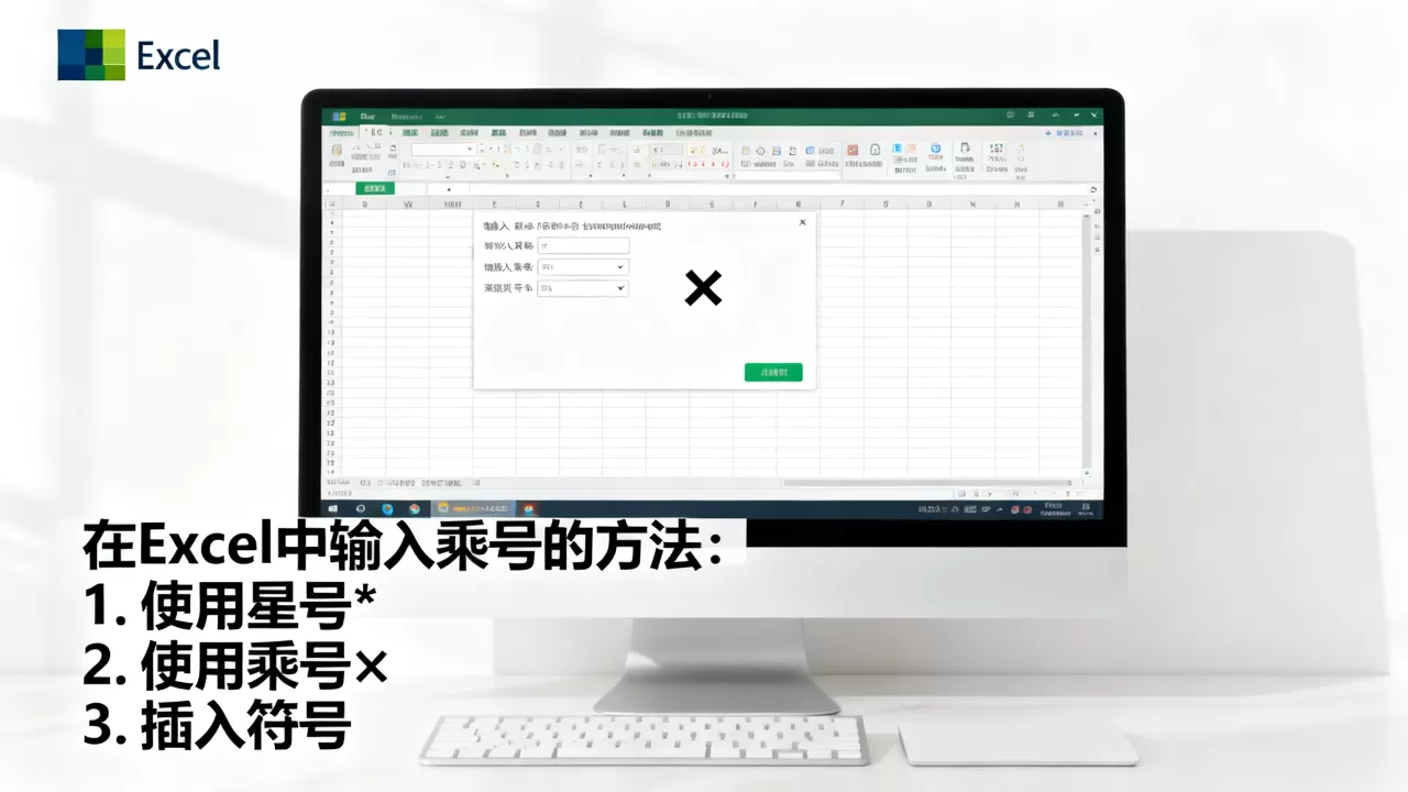 在Excel中如何表示乘,怎么输入乘号 在Excel中如何表示乘,怎么输入乘号