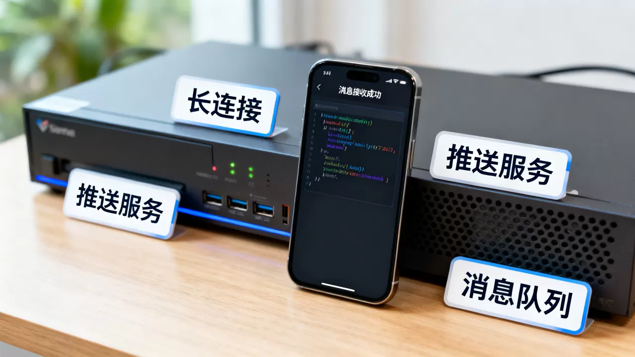 如何让服务器向手机客户端发消息，有哪些实现方法