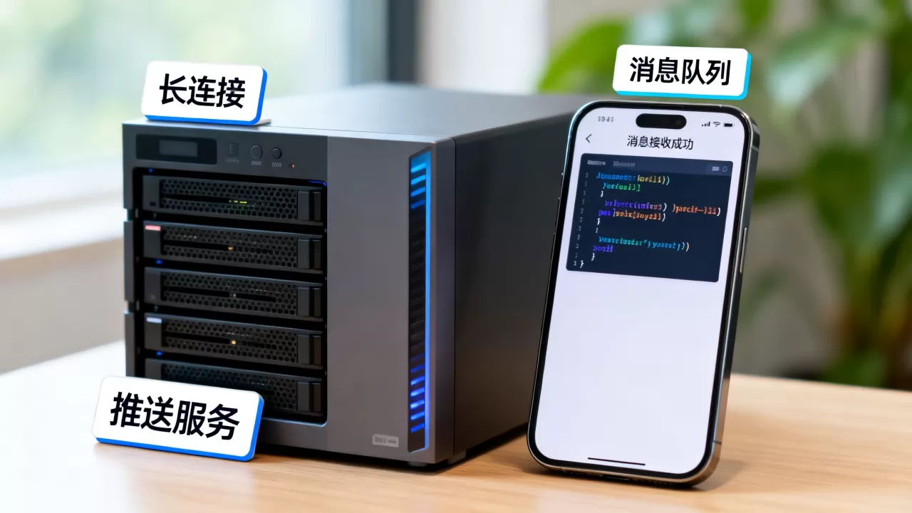 如何让服务器向手机客户端发消息，有哪些实现方法