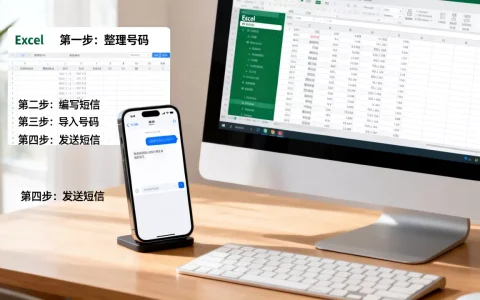 如何用Excel实现短信群发，群发短信的步骤有哪些