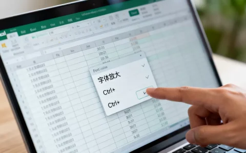 Excel字体怎么放大？，字体放大快捷键怎么用