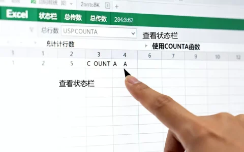 Excel总行数怎么查看？，如何统计总行数？