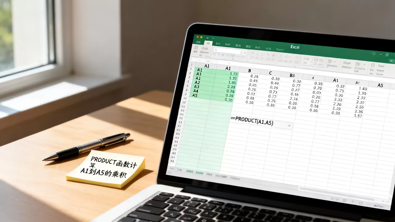 excel product函数怎么用,如何计算乘积? excel product函数怎么用,如何计算乘积?