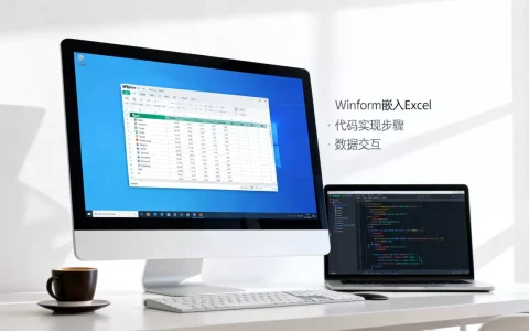 如何在Winform中嵌入Excel，如何实现