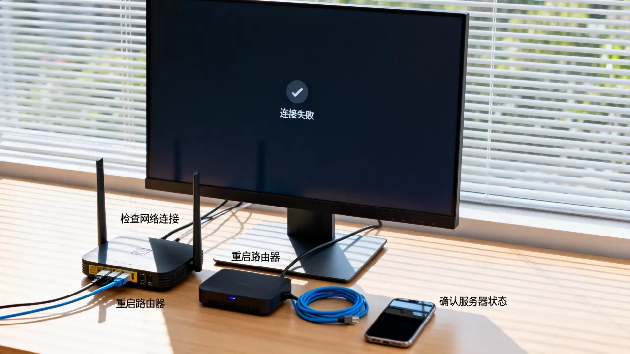 服务器客户端连接不上是什么原因造成的，怎么解决