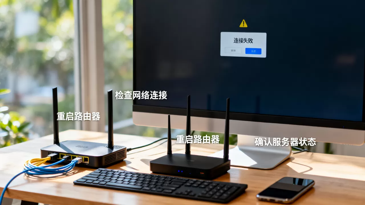 服务器客户端连接不上是什么原因造成的，怎么解决