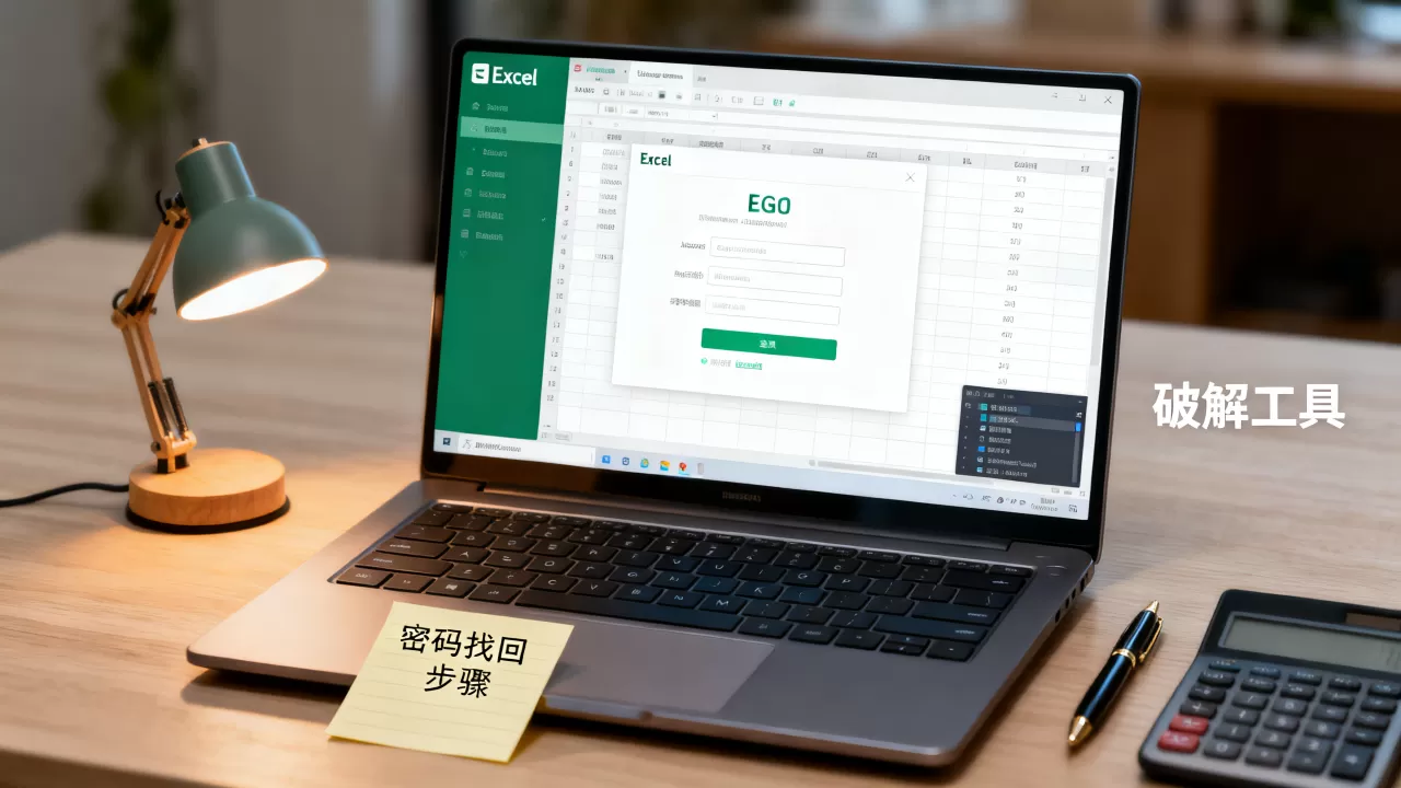 Excel登录密码怎么破解,怎么找回? Excel登录密码怎么破解,怎么找回?
