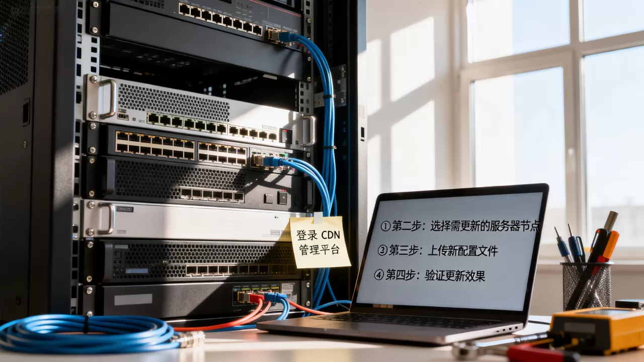 服务器更新CDN的正确方法是什么？，操作步骤有哪些？