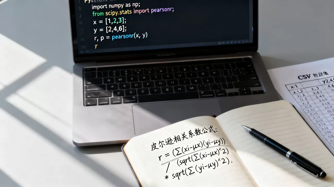 如何用Python实现皮尔逊相关系数,有哪些方法? 如何用Python实现皮尔逊相关系数,有哪些方法?